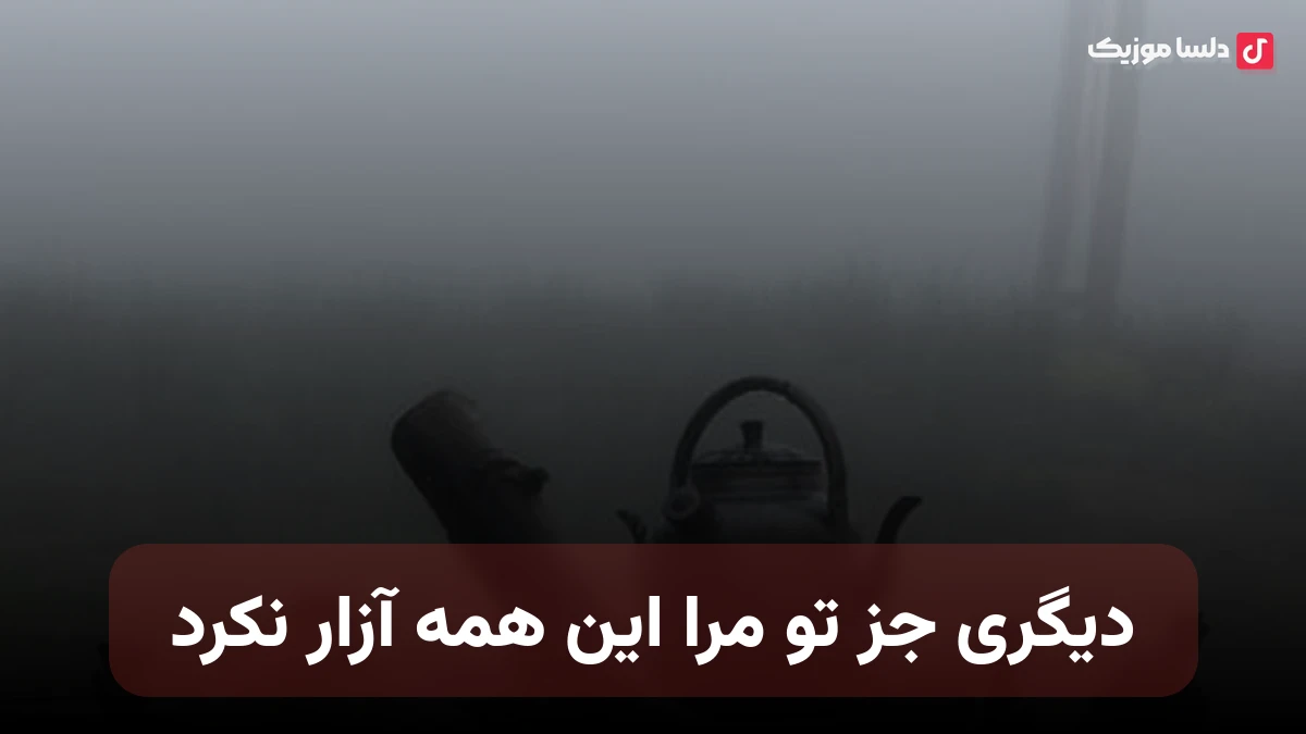 دیگری جز تو مرا این همه آزار نکرد با صدای زن